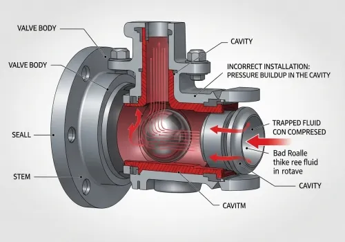 У шаровых кранов есть направление потока,однонаправленный против двунаправленного шарового клапана,стрелка потока шарового клапана,установка шарового клапана назад,индикатор направления потока клапана