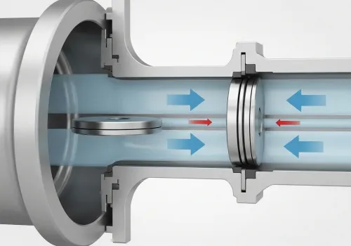 sanitary check valve,ball check valve,spring check valve,sanitary piping systems,backflow prevention