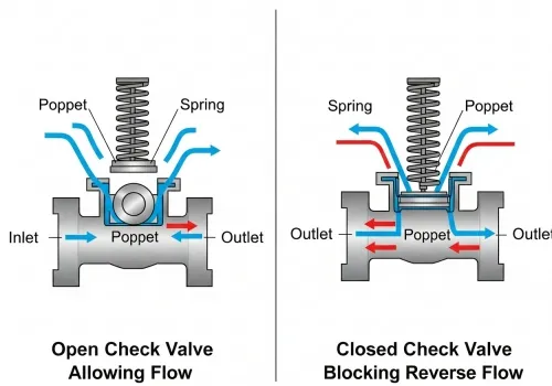 Válvula de control hidráulica,función de la válvula de control,válvula unidireccional,válvulas de control industriales