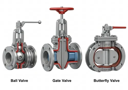 Cómo funcionan las válvulas,válvulas industriales,componentes de la válvula,compuerta vs válvula de bola,selección de material de la válvula,control de flujo de tubería