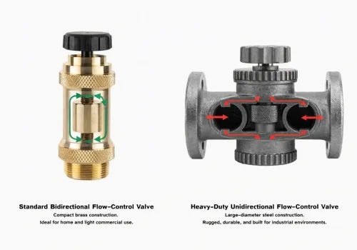 unidirectional ball valve,ball valve flow direction,bidirectional ball valve,valve installation guide,flow direction arrow