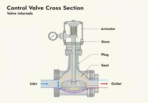 Válvula de control industrial,tipos de la válvula de control,apresto de la válvula de control,control de flujo de la tubería,válvulas rotatorias y lineares,selección industrial de la válvula