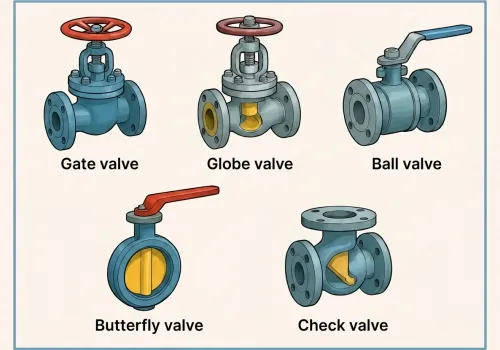 types of industrial valves,industrial ball valve,gate valve applications,globe valve function,check valve,butterfly valve,pipeline valves