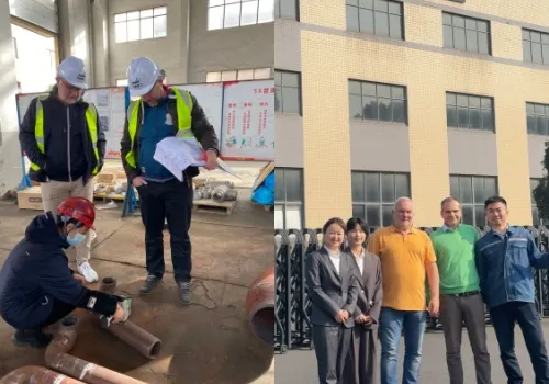 Proyecto de tuberías prefabricadas checas,tuberías prefabricadas,bobinas de tuberías,soluciones de tuberías de ingeniería,proyecto de cliente checo,acero Centerway,tuberías de acero aleado,visita a la fábrica del cliente