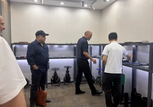 Acero de Centerway,visita internacional del cliente,proveedor de acero,empresa comercial de acero,proveedor de la tubería de acero,soluciones de la tubería,garantía de calidad,cooperación del cliente