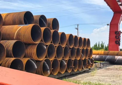 Pilas de acero SSAW, pilas de tubos de acero ASTM A252, acero ASTM A572 Grado 50, proyecto de pilotes de acero, proyecto de pilotes de muelle privado, proveedor de pilotes de tubos de acero